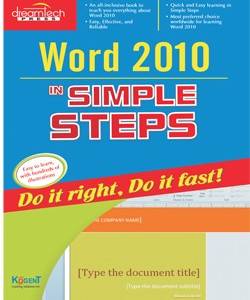 Word 2010 in Simple Steps
