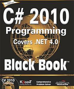 C# 2010 Programming Black Book Covers .NET 4.0