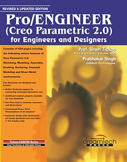 Creo Paramatric 2.0 for Engineers and Designers