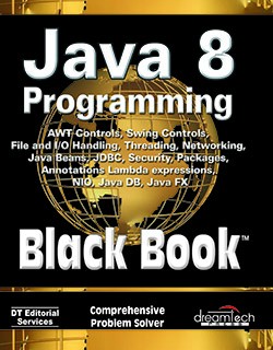 Java 8 Programming Black Book