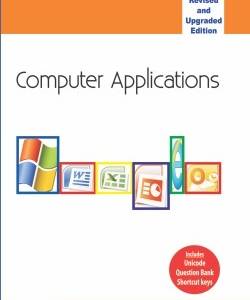 Computer Applications, (9789351197652)